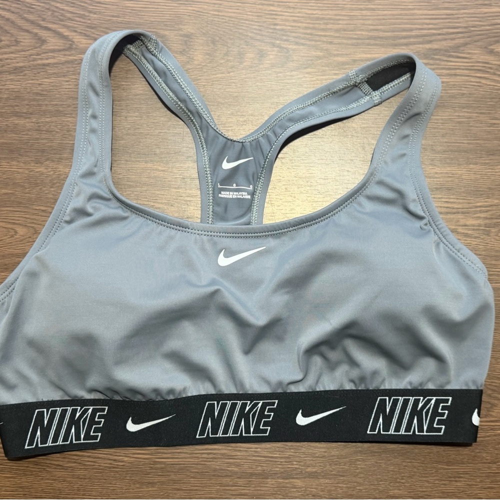 Nike Women's Charcoal Sports Bra